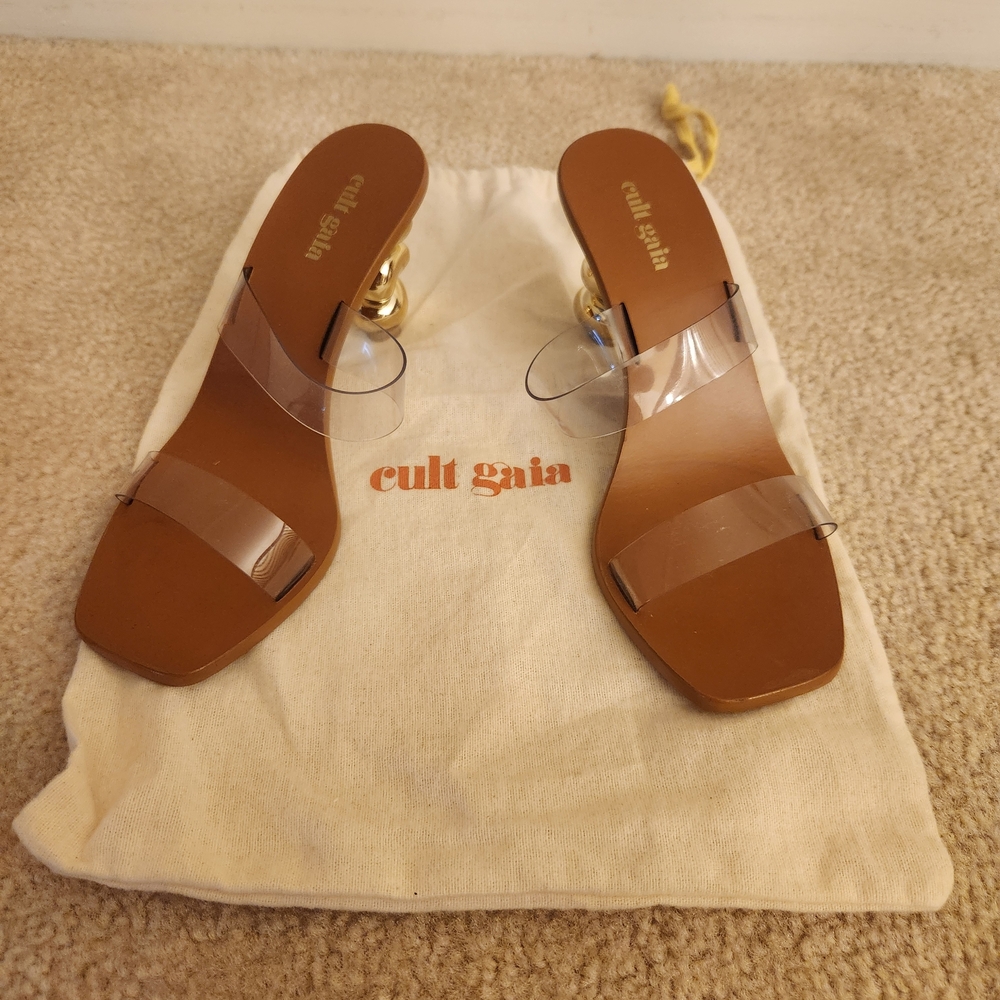 Cult Gaia Brown Women's Sandals